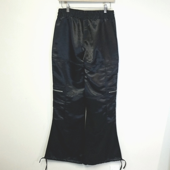 Satin Parachute Cargo Pants - Picture 8 of 9